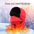 thumbnail image 3 of ENJOYW Neck Cover Cap Full Face Coverage Comfortable to Wear Lightweight Face Cover Snow Hat for WinterCotton, 3 of 7