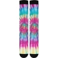 thumbnail image 7 of GZHJMY Tie Dye Compression Socks, Women Men Long Stocking (20-30mmHg), Travel Knee High Stockings for Athletic Sports,Running,Cycling,Nursing, 7 of 7