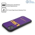 thumbnail image 2 of Head Case Designs Officially Licensed Louisiana State University LSU Louisiana State University Plain Hybrid Case Compatible with Apple iPhone 15 Pro, 2 of 7