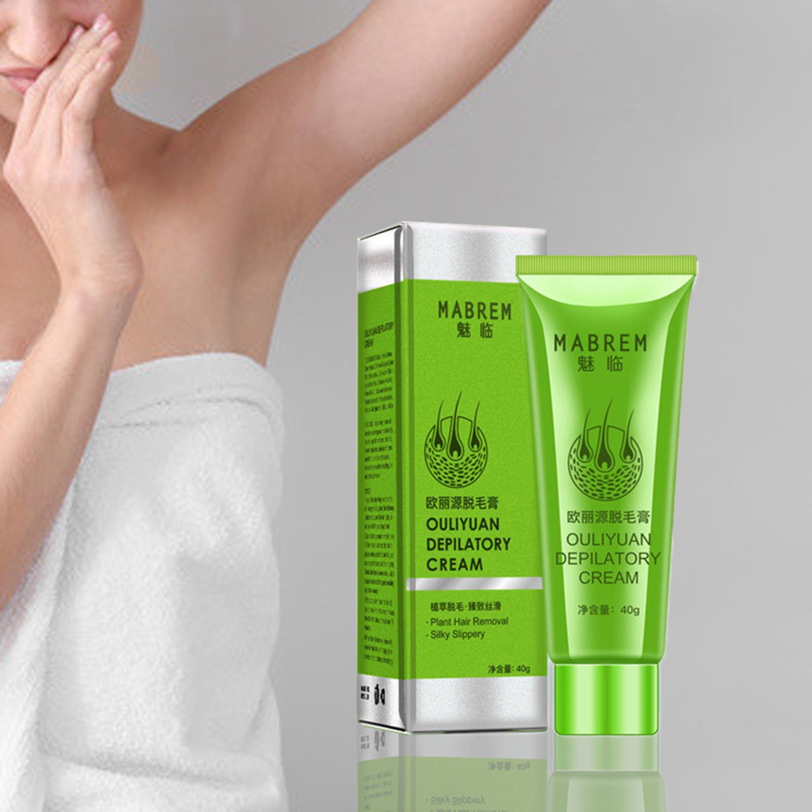 Travelwant 40g Bikini Zone Crème Hair Remover Instant Hair Removal in