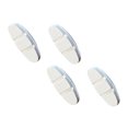 thumbnail image 4 of Almencla 4 Pieces Brake Pads Enhance Safe High Performance Sturdy Cycling Accessories White, 4 of 8