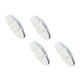 thumbnail image 4 of 4 pastillas de freno resistentes para bicicleta, repuesto de aleación de aluminio. Blanco, 4 of 9