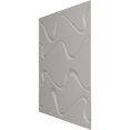thumbnail image 4 of Ekena Millwork 19 5/8"W x 19 5/8"H Versailles EnduraWall Decorative 3D Wall Panel, Universal Metallic Carbon Mist (12-Pack for 32.04 Sq. Ft.), 4 of 6