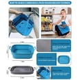 thumbnail image 2 of Panier en Silicone Réutilisable Carré de 8 Pouces pour 4 à 6 Qt au Lave-Vaisselle, 2 of 16