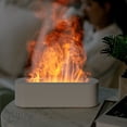 thumbnail image 6 of TOPCHANCES Flame Essential Oil Diffuser 150ML Air Humidifier Aromatherapy Machine for Home Bedroom Living Sleep Relax, DQ709-White, 6 of 8