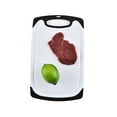 thumbnail image 1 of facefd Meat Chopping Block Kitchen Non-slip Fruit Chopping Board Double Side Household Vegetable Plate, S, 1 of 9