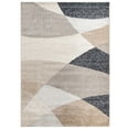 thumbnail image 5 of Modern Area Rug with Geometric Design in Beige Grey, 5 of 5