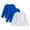 White, variant on NOEGOEU 3 Pack Boys Girls Long Sleeve Shirts Cotton Basic Tees Crewneck Tops Layering T-Shirts (Dark Blue,11-12 Years)