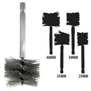 XL Stainless Steel Bore Brushes - 25, 30, 35, and 40mm - IPA #8037