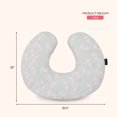 thumbnail image 6 of Dream On Me Beeboo Nursing Pillow and Positioner, Breastfeeding and Bottlefeeding Pillow, Removable and Washable Pillow Cover, Soft and Breathable Fabric in Blue, 6 of 7