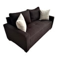 thumbnail image 4 of Love Seat Salvanto Lilo Lino Café, Moderno, 2 Plazas, 4 of 5