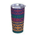 thumbnail image 2 of Vaso de acero inoxidable con tapa y orgullo indígena, para el mes de la herencia indígena, de 20 oz, taza térmica portátil, 2 of 7