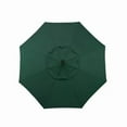 thumbnail image 4 of Four Seasons Courtyard 9’ Polyester LED Patio Umbrella & Steel Pole, Green, 4 of 8
