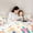Light Yellow, variant on Erosebridal Kawaii Princess Bedding Twin Comforter Set,Cartoon Girl Down Comforter,Castle Rainbow Print Bedding Sets Twin with Comforter For Girls,Microfiber Bedroom Decoration Reversible,2 Pieces