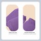 thumbnail image 3 of Calcetines tobilleros antideslizantes para padres e hijos, color sólido, cómodos para niños y adultos, 3 of 8