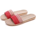 thumbnail image 1 of Pantoufles d'Intérieur pour les Femmes Sandales Confortables Douces pour les Femmes Pantoufles de Nuage d'Orteil Ouvert pour les Chaussures de Femmes Pantoufles d'Intérieur (Rouge, 8.5), 1 of 7