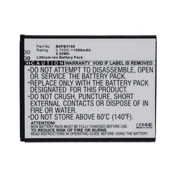 Batteries N Accessories BNA-WB-L3334 Cell Phone Battery - Li-Ion, 3.7V, 1500 mAh, Ultra High Capacity Battery - Replacement for HTC 5360570 Battery