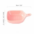 thumbnail image 3 of Qeeadeea Soy Sauce Dish Set, Small Bowls For Side Dishes, Small Condiment Bowls, Dipping Bowls, Floral Pattern Dip Bowls For Dessert, Snack-pink-Set of 6, 3 of 7