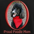 thumbnail image 3 of CafePress - Proud Poodle Mom Women's Dark Pajamas - Women's Short Sleeve Print T-Shirt and Pants Dark Cotton Pajama Set, 3 of 7