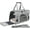 Gray, variant on Expandable Soft-Sided Pet Carrier for Cats & Small Dogs, Airline Approved, Breathable & Comfortable Travel Bag with Adjustable Strap