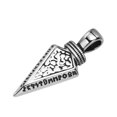thumbnail image 1 of Colgante de acero inoxidable, collar de acero de color para hombre, joyería con personalidad de hip hop, joyería Spring Creek Water, 1 of 6