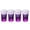 Purple, variant on Hot Sale! New! Dusknt Colored Wine Glasses, Acrylic Stemless Wine Glasses and Water Tumblers, Made of Shatterproof Plastic