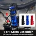 thumbnail image 2 of Handlebar Stem Riser For Sur Ron Sur-ron Segway 110mm Front Fork Stem Bar Extender Off Road Bike Head Up Raiser Adaptor Aluminum, 2 of 5