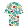 thumbnail image 6 of Patlollav Christmas Tops for Women,Ladies Short Sleeve T-Shirt Shirt, 6 of 6