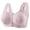 Gray, variant on Bras for Women Supportive Seamless Push Up Bra T-Shirt Bra Plus Size Wireless Bra Front Closure Fixed Cup Push Up Shaping Tank Women Underwears