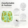 thumbnail image 6 of Lsque Corn 7 Printed Women's Running Shorts with Liner Pockets,Elastic Quick Dry Workout Athletic Gym Yoga Shorts,Womens High Waist Shorts-Large, 6 of 9