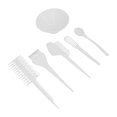 thumbnail image 1 of Juego de brochas para teñir el cabello, 6 uds. Juego de tazones para brochas para teñir el cabello Cepillo ligero de buena elasticidad Kit para teñir el cabello para peluquería Hogar, 1 of 5