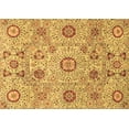 thumbnail image 1 of Ahgly Company Indoor Rectangle Abstract Brown Modern Area Rugs, 2' x 5', 1 of 4