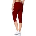 thumbnail image 2 of VINIROH Women Capri/Half Short Leggings/Lycra Capri for Yoga Women, 2 of 2