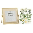 thumbnail image 5 of sunsanly 4/7-Inch Pressed Flower Glass Frame Double-sided Clear Free Standing DIY Dried Flower Plant Holder Photo Picture Display Frame Desktop Decoration, 5 of 8