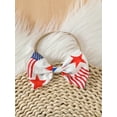 thumbnail image 5 of Elippeo Baby Girls Independence Day Romper Dress 3 6 9 12 18 Months Sleeveless Stars Print Romper with Headband, 5 of 10