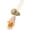 Yellow, variant on Hzzsbu Gourd Sachet Ornament with Beaded Tassel Decorative Calabash Pendant for Home Car Interior Decor