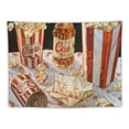 thumbnail image 5 of BCIIG Popcorn Soda Tablecloth Tapestry Wall Hanging Unique Style Graphic Tapestries Home Decor Art Living Room Bedroom Apartment Farmhouse Dorm 40x60inch, 5 of 6