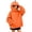 Orange-1, variant on Tbopshirt Girls Hoodies Long Sleeve Halloween Pumpkin Hoodie Size 5-16 Year Oversized Pullover Sweatshirt Fall Winter Warm Tops