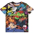 thumbnail image 3 of Space Jam A New Legacy Boys Short Sleeve T-Shirt- Looney Tunes Tune Squad Bugs Bunny Group T-Shirt, 3 of 6