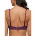 thumbnail image 3 of Deyllo Women's Push Up Bra Full Coverage Underwire Support Padded Seamless T Shirt Bra, Purple 36D, 3 of 5