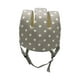 thumbnail image 4 of Casco Casco de bebé Gorra protectora de algodón Sin golpes Niños Arneses de protección Protector de cabeza para bebé gris, 4 of 9