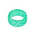 thumbnail image 3 of Qarigey Anillo unisex que brilla en la oscuridad Anillo de acrílico Luminoso Noche que brilla intensamente Joyería de mano Regalo de vacaciones, Verde Type3 NO3 Qarigey AP000901-18, 3 of 6