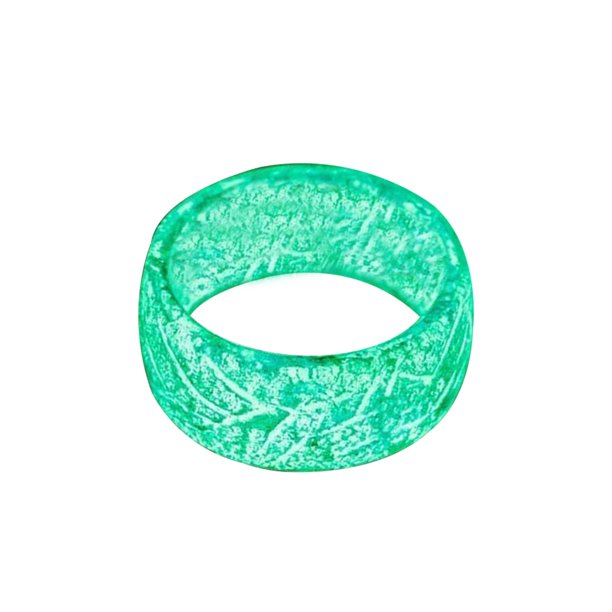 Anillo Unisex de moda 2021, anillo Punk luminoso que brilla en la oscuridad, anillo de boda, anillos fluorescentes para mujeres y hombres, Ropa, zapatos y accesorios Miscelánea verde talla 8