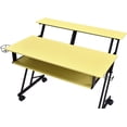 thumbnail image 4 of Acme Furniture Suitor Music Recording Studio Desk, Yellow & Black( Pack of 2 ), 4 of 4