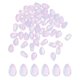 thumbnail image 1 of Uxcell 60 Pcs cuentas de vidrio en forma de lágrima, 6x9mm, para hacer joyas, azul pálido rosa, 1 of 6