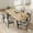Natural, variant on 70.87 Inch Dining Table for 6-8 People Modern Industrial with Wood Top & Metal Legs
