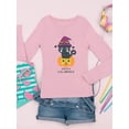 thumbnail image 3 of Cute Trick Or Treat Kitten Long Sleeve Toddler -Image by Shutterstock,  3 Toddler, 3 of 4