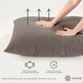 thumbnail image 3 of Silla de Metal Zinus Aidan con Cojines de Memory Foam Color Gris Claro, 3 of 7