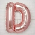 thumbnail image 5 of Efavormart Blush 40" tall Alphabet Letters / Number Foil Balloons Party Wedding Decorations Graduation New Year Party- D, 5 of 5