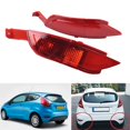 thumbnail image 6 of 1 Pair Car Rear Bumper Reflector Fog Light For Ford Fiesta MK6 MK7 2008-2012, 6 of 11